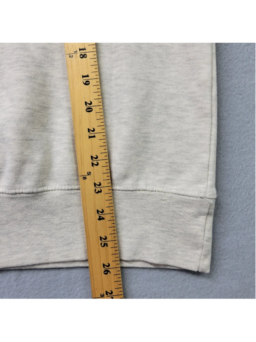 Park City Utah Sweatshirt Size S Gray Ski Moose Logo Blue 84 Crewneck Pullover - Picture 6 of 7